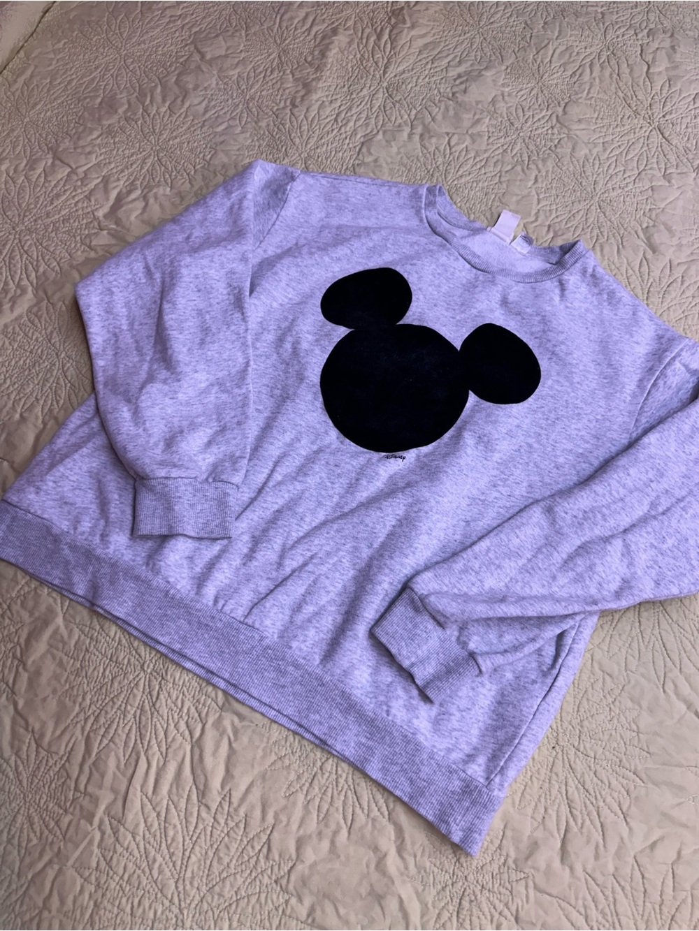 H&M Light Gray Crewneck Sweatshirt